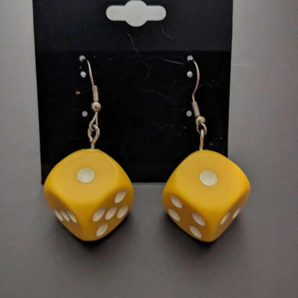 Dice Earrings